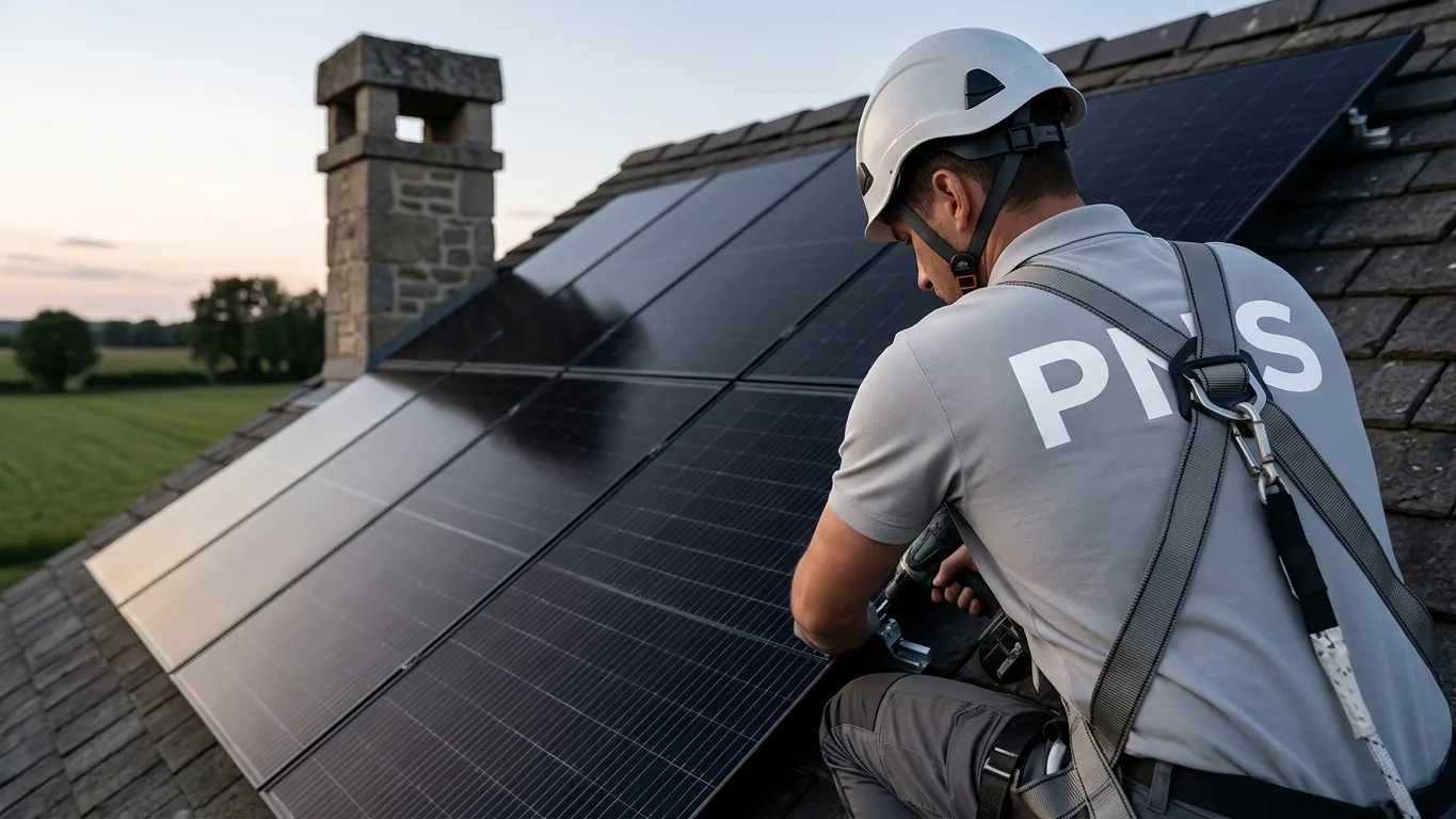 Installation photovoltaïque dans le Maine-et-Loire